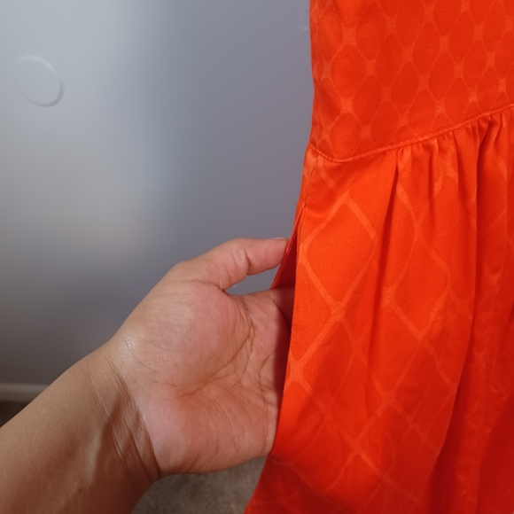 Isaac Mizrahi For Target Red Dress Size 12 - Picture 4 of 4